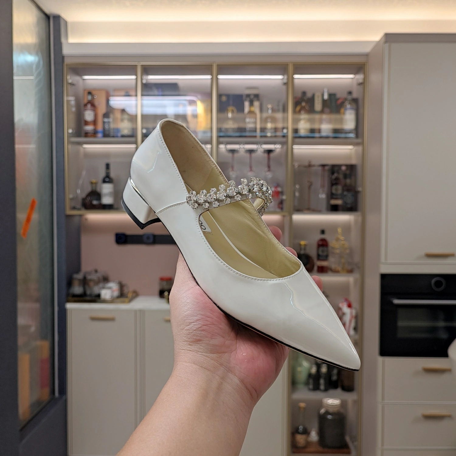 COCO-- Ji77y 3ho5 BINGPUMPFLATPATLINEN Heel height：4.5CM cowhide sheepskin item:E-X158D4071